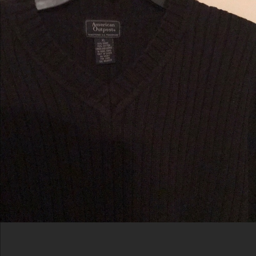 Men’s Black Sweater